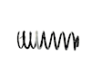 68384395AA Rear, Driver or Passenger Side Coil Springs, Sold individually
