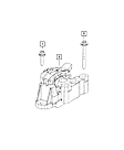 68400622AA Direct Fit Engine Mount Isolator, Sold Individually