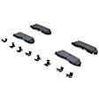 68409860AC Front Semi-metallic Brake Pad Set