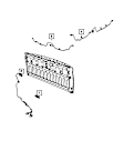 68415000AA Tailgate Wiring Harness