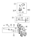 68486945AA Turbocharger Coolant Line Gasket