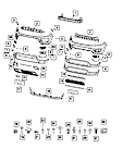 68499115AA Sport Utility Front Bumper