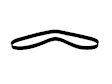 68519480AA Serpentine Belt - Sold Individually