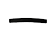 68585411AA Direct Fit Hood Panel Valance, Sold Individually