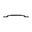 6NB06TZZAE Direct Fit Valance Panel Grille, Sold Individually