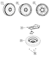 6ZW73DX8AB Wheel, X