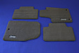 82212176AC Front and Rear Molded Floor Liner, Gray Made of Carpet