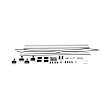 82215789 Direct Fit Roof Luggage Carrier Side Rail, Sold Individually