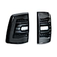 GTR.TL10 Driver and Passenger Side LED Tail Light, With bulb(s), Red Lens, Carbide LED Series