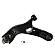 RK620587 Front, Passenger Side, Lower Control Arm, Moog R-Series