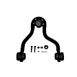 RK620719 Front, Passenger Side, Upper Control Arm