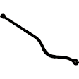 RK643354 Track Bar - Black, Direct Fit, Sold individually