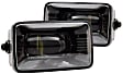 LF150 Front, Driver and Passenger Side LED Fog Light, With bulb(s), XB LED Series