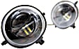 LF200 Front, Driver and Passenger Side LED Fog Light, With bulb(s), XB LED Series