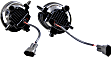 LF200 Front, Driver and Passenger Side LED Fog Light, With bulb(s), XB LED Series