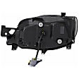 LF2-477 Driver and Passenger Side LED Headlight, With bulb(s), Clear Lens, Black Interior