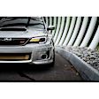 LF2-477 Driver and Passenger Side LED Headlight, With bulb(s), Clear Lens, Black Interior