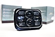 LF268 LED Sealed5 Series Headlight, With bulb(s), Clear Lens, For 5x7" and Common Sizes (H5054, H6054, HP6054)