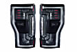 LF351 Driver and Passenger Side LED Tail Light, With bulb(s), Red Lens, XB LED Series