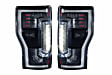 LF351 Driver and Passenger Side LED Tail Light, With bulb(s), Red Lens, XB LED Series