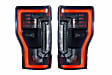 LF351 Driver and Passenger Side LED Tail Light, With bulb(s), Red Lens, XB LED Series