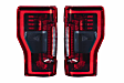 LF351 Driver and Passenger Side LED Tail Light, With bulb(s), Red Lens, XB LED Series
