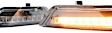 LF411 Front, Driver and Passenger Side Turn Signal Light, With bulb(s), XB LED Series