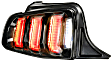 LF441.2 Driver and Passenger Side LED Tail Light, With bulb(s), Red Lens, XB LED Series