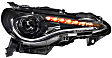 LF470 Driver and Passenger Side Halogen/LED Combo Headlight, Without bulb(s), Clear Lens, XB LED Series