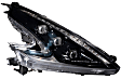 LF474-ASM Driver and Passenger Side Halogen/LED Headlight, Without bulb(s), Clear Lens, XB LED Series