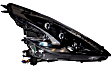 LF474-ASM Driver and Passenger Side Halogen/LED Headlight, Without bulb(s), Clear Lens, XB LED Series