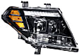 LF475 Driver and Passenger Side Halogen/LED Headlight, Without bulb(s), Clear Lens, XB LED Series