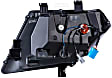 LF475 Driver and Passenger Side Halogen/LED Headlight, Without bulb(s), Clear Lens, XB LED Series
