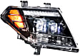 LF475 Driver and Passenger Side Halogen/LED Headlight, Without bulb(s), Clear Lens, XB LED Series