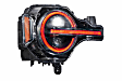 LF496 Driver and Passenger Side LED Headlight, With bulb(s), Clear Lens, Black Interior, XRGB LED