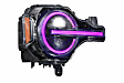 LF496 Driver and Passenger Side LED Headlight, With bulb(s), Clear Lens, Black Interior, XRGB LED