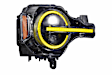 LF496 Driver and Passenger Side LED Headlight, With bulb(s), Clear Lens, Black Interior, XRGB LED