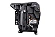 LF498 Driver and Passenger Side LED Headlight, With bulb(s), Clear Lens, Black Interior, XB LED Series