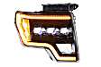 LF506-A-ASM Driver and Passenger Side LED Headlight, With bulb(s), Clear & Amber Lens, XB LED Series