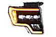 LF506-A-ASM Driver and Passenger Side LED Headlight, With bulb(s), Clear & Amber Lens, XB LED Series