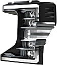 LF508 Driver and Passenger Side Halogen/LED Headlight, Without bulb(s), Clear Lens, XB LED Series
