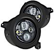 LF518 Driver and Passenger Side Halogen/LED Combo Headlight, Without bulb(s), Clear Lens, XB LED Series