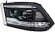 2011 Ram 1500 - Driver and Passenger Side LED Headlight, With bulb(s), Replaces Mopar Part #: 55277409Ad, 55277409Ae, 55277409Af, 55277410Ad, 55277410Ae, 55277410Af, 68001485Ag, 68001484Ag, 68096439Ac, Clear Lens, Black Interior, XB LED Series