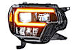 LF529-A Driver and Passenger Side LED Headlight, With bulb(s), Clear & Amber Lens, XB Hybrid LED Series