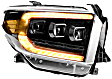 LF532.2-A-ASM Driver and Passenger Side Halogen/LED Combo Headlight, Without bulb(s), Clear Lens, XB LED Series