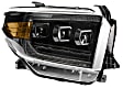LF532.2-ASM Driver and Passenger Side Halogen/LED Combo Headlight, Without bulb(s), Clear Lens, XB LED Series