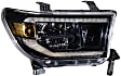 LF533-A-ASM Driver and Passenger Side Halogen/LED Headlight, Without bulb(s), Clear Lens, XB LED Series