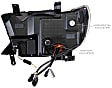 LF533-A-ASM Driver and Passenger Side Halogen/LED Headlight, Without bulb(s), Clear Lens, XB LED Series