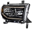 LF533-A-ASM Driver and Passenger Side Halogen/LED Headlight, Without bulb(s), Clear Lens, XB LED Series