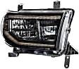 LF533-ASM Driver and Passenger Side Halogen/LED Combo Headlight, Without bulb(s), Clear Lens, XB LED Series